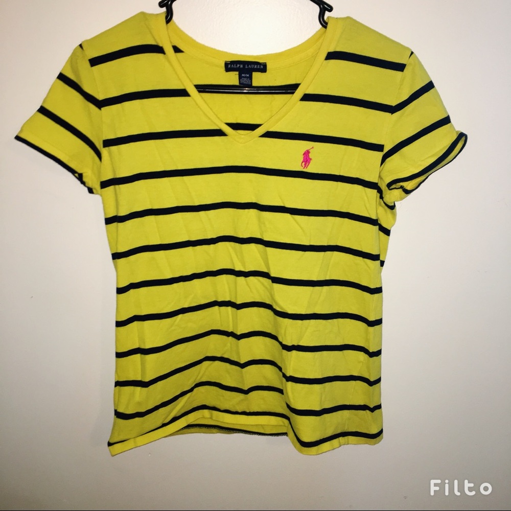 Ralf Lauren Striped Tee Shirt
